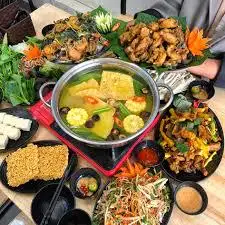 Hình ảnh Lẩu ếch măng cay size nhỏ 3 - 4 người ăn