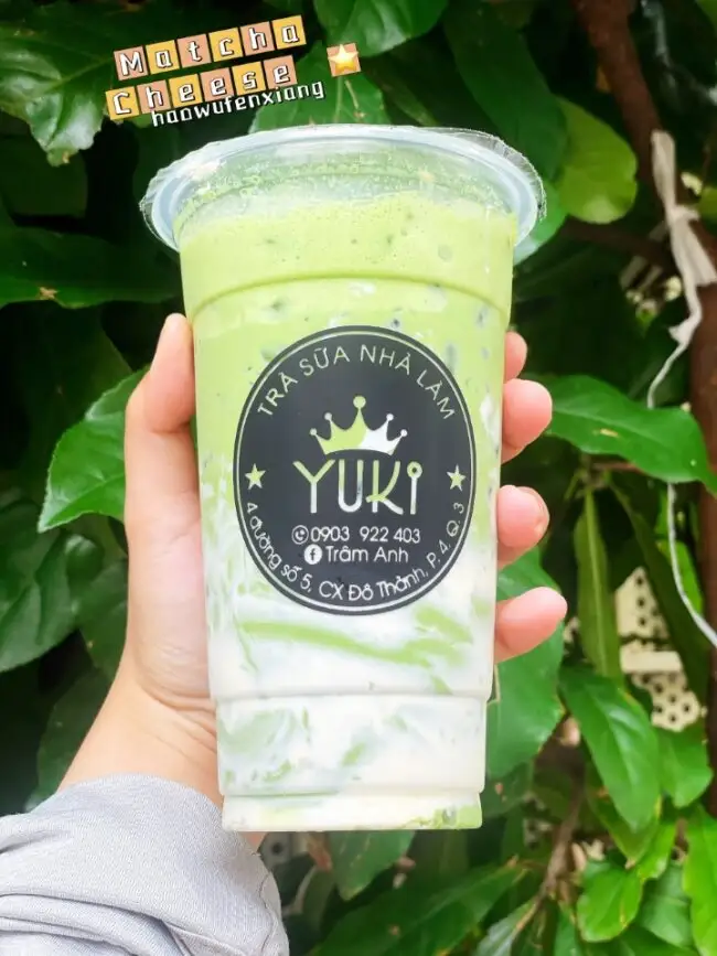Matcha cheese - 35.000 ₫ tại Trà Sữa Nhà Làm Yuki - Đường Số 5