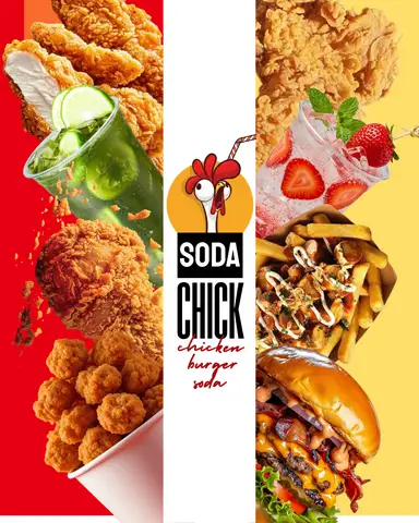 Hình ảnh SodaChick - Gà Rán, Burger & Soda - Lý Chính Thắng