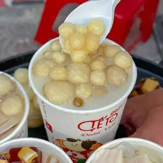 Hình ảnh Trà sữa phô mai viên con bò cười hahaha