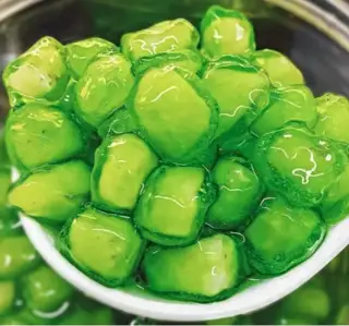 Hình ảnh Trà sữa trân châu củ năng ly lớn