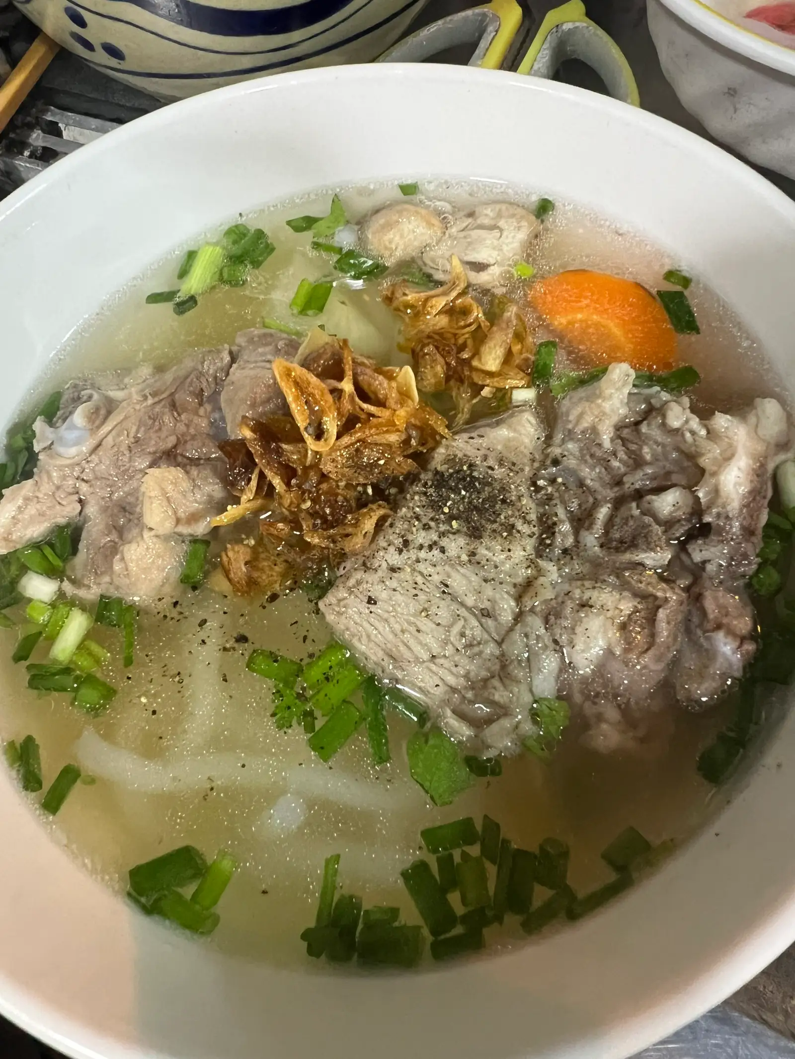 Bánh canh xương  - 60.000 ₫ tại Bánh Canh Xương Giò Hoàng Long - Tô Hiến Thành