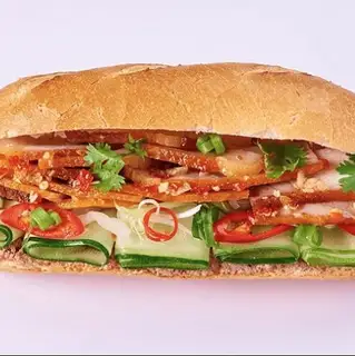 Hình ảnh Bánh mỳ xá xíu