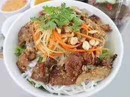 Bún nem nướng - 50.000 ₫ tại Bò Lá Lốt & Bún Thịt Nướng - Chung Cư Ấn Quang