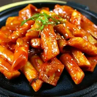 Hình ảnh Tokbokki sốt cay