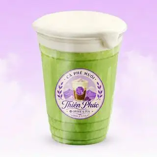Hình ảnh Matcha latte kem muối