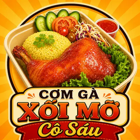 Hình ảnh Cơm Gà Xối Mỡ Cô Sáu - Đinh Bộ Lĩnh