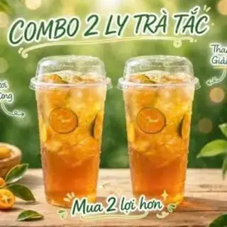 Hình ảnh Combo 2 trà tắc
