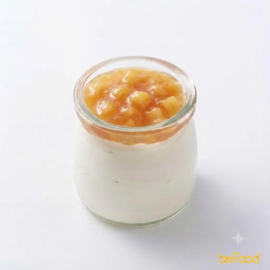 Hình ảnh Sữa chua mix sốt xoài