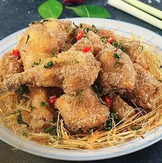 Hình ảnh Gà rang muối