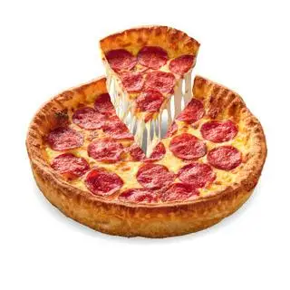 Hình ảnh Pizza Phô Mai Kéo Pepperoni