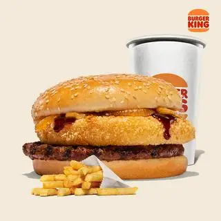 Combo Cheese Ring Beef Burger - 125.000 ₫ tại Burger King - Phạm Ngũ Lão