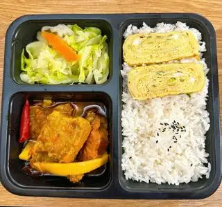 Hình ảnh Cơm sườn om dừa sầu riêng