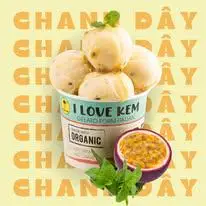 Hình ảnh Kem Sorbet Chanh Dây Đăk Lắk