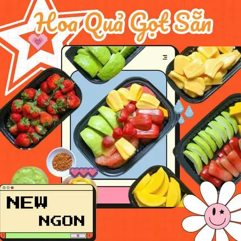 Hình ảnh Hoa Quả Gọt Sẵn - Đồ Ăn Vặt 247 - Phú Diễn