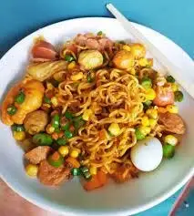 Hình ảnh Mì trộn indomie đã đời topping