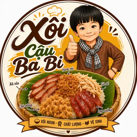 Xôi Cậu Ba Bi - Xôi Mặn, Gà Xé & Xá Xíu - Cách Mạng Tháng Tám - Bánh Mì/Xôi gần bạn