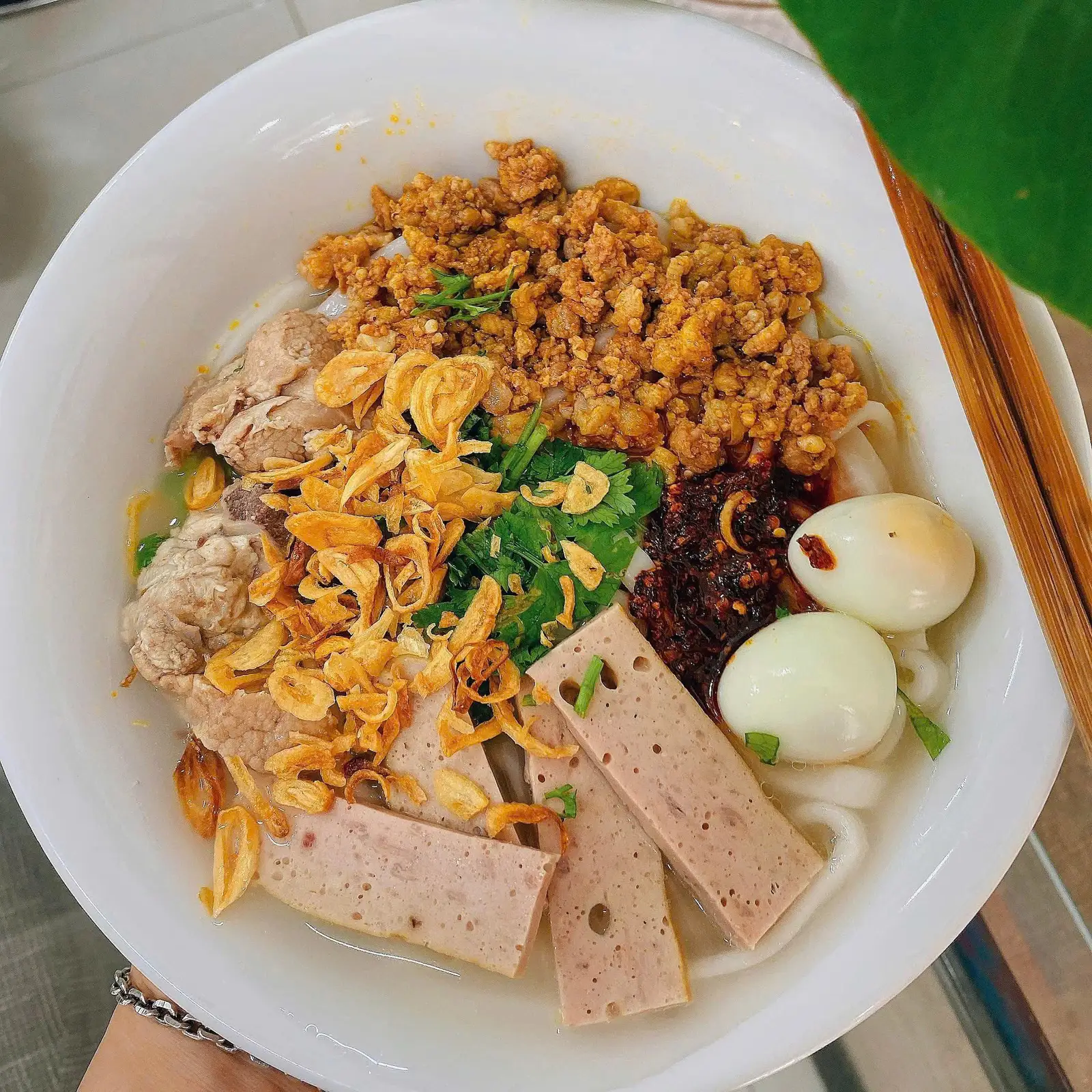 Hình ảnh Bánh canh đầy đủ