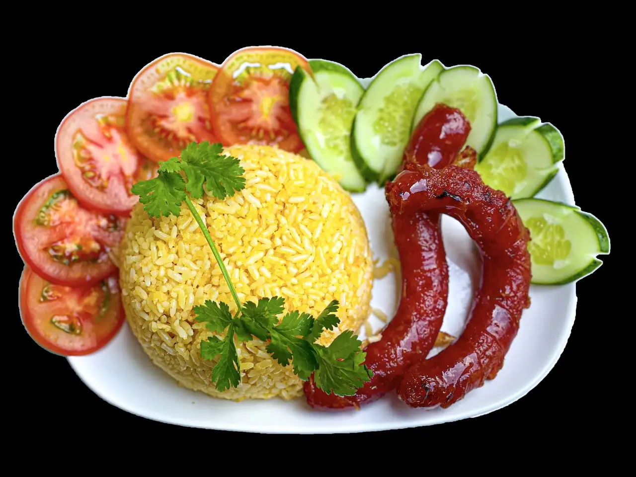 Hình ảnh Cơm 2 lạp xưởng