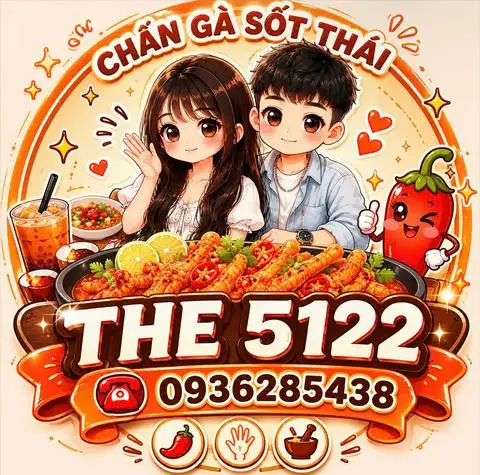 The 5122 - Chân Gà Sốt Thái - Tân Kỳ Tân Quý - Ăn vặt gần bạn