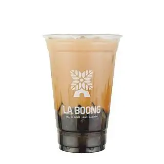 Hồng trà bánh bò đường đen - 43.000 ₫ tại Laboong - Trà Ô Long Làng La Boong - Chung Cư Hà Đô