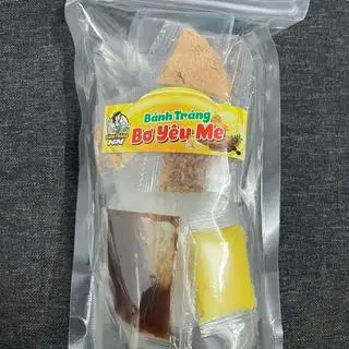 Bánh tráng phơi sương bơ me - 18.000 ₫ tại Bánh Tráng Nhà Bí Me - Lý Thái Tổ