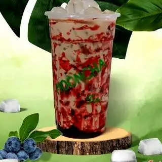 Trà sữa việt quất - 28.000 ₫ tại Trà Sữa MoonCha - Phan Văn Hân