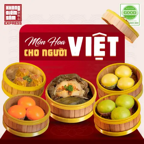 Hình ảnh KHANG ĐIỀM SÂM - Bánh Bao & Dimsum Món Hoa Cho Người Việt - Đường D5