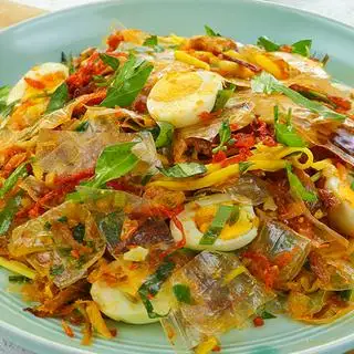 Bánh tráng trộn phơi sương dẻo - 30.000 ₫ tại Bánh Tráng & Ăn Vặt - Ăn Là Nhớ - Trần Xuân Soạn