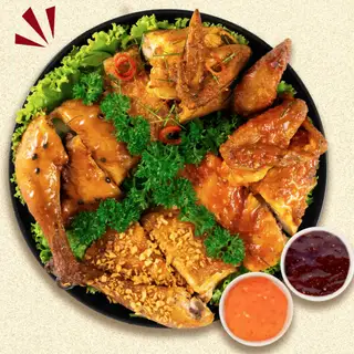 Gà Nướng 2 Vị - 319.000 ₫ tại Gà Nướng Ò Ó O - Gà Nướng Nhiều Vị - Bùi Đình Tuý