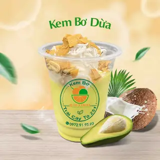 Kem Bơ Dừa - 35.000 ₫ tại Kem Bơ - Trái Cây Tô 251 - Nguyễn Thị Minh Khai