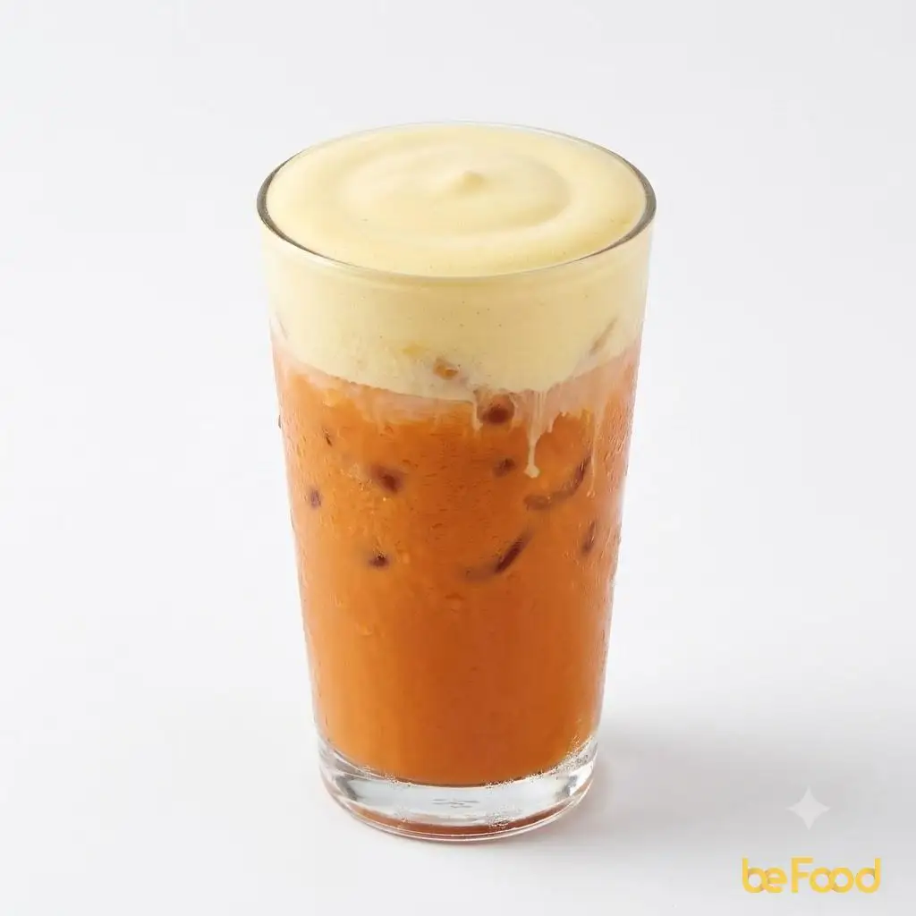 Hình ảnh Trà Thái đỏ kem bơ Pháp