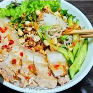 Bún mắm nêm thịt luộc - 55.000 ₫ tại Quỳnh Quỳnh - Gỏi Cuốn, Bún Thịt Nướng & Bún Mắm Nêm - Huỳnh Tấn Phát