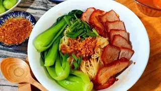 Mì xá xíu - 60.000 ₫ tại Hủ Tiếu Mì A Nam - Trần Xuân Soạn