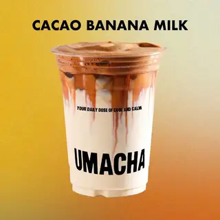 Cacao banana milk - 42.000 ₫ tại Umacha - Matcha & Coffee - Nguyễn Văn Thủ