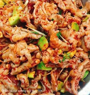 Chân gà rút xương sốt Thái - 70.000 ₫ tại Ăn Vặt Gà To - Nguyễn Hữu Hào