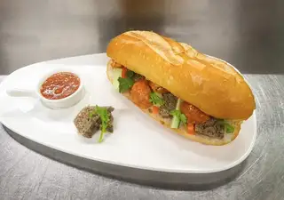 Banh mi pate - chả chay - 26.000 ₫ tại Bánh Mì Chay Thanh Lương - Nguyễn Thiện Thuật