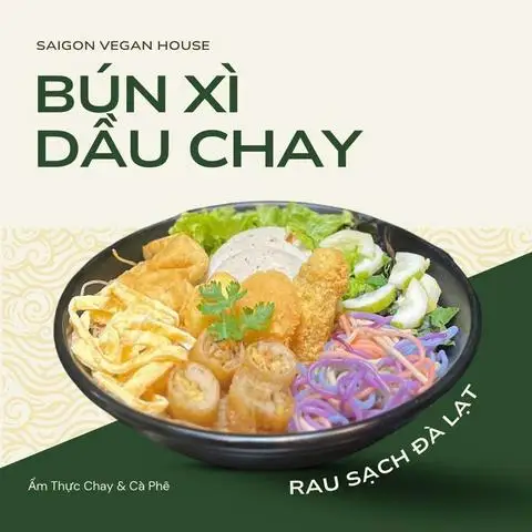 SAIGON VEGAN HOUSE - Ẩm Thực Chay & Cà Phê - Lê Văn Sỹ - Món chay gần bạn