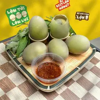 Hình ảnh Combo tiết kiệm - 5 trứng vịt lộn luộc lá chanh