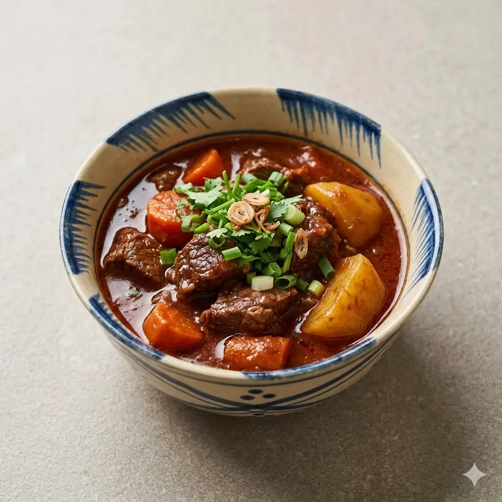 Hình ảnh Bò sốt vang chảo nóng