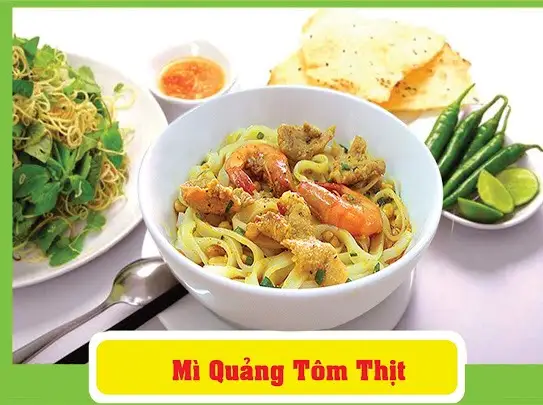 Mì Quảng tôm thịt - 60.000 ₫ tại Mì Quảng 3 Anh Em Chính Gốc - Cách Mạng Tháng 8