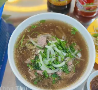 Phở tái - 80.000 ₫ tại Phở Khoa Thu - Chung Cư Phường 3
