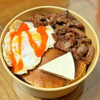 Hình ảnh Pancake bò BBQ