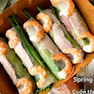 Hình ảnh Cuốn tôm thịt healthy