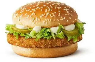 Burger gà giòn - 35.000 ₫ tại Feliz Tacos Hamburger - Lê Văn Duyệt