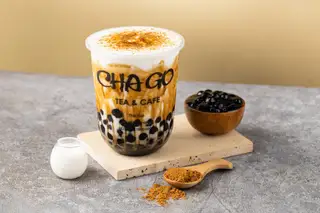 Hình ảnh Sữa tươi nướng trân châu đường đen