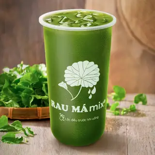 Rau Má Tươi Nguyên Chất (Size Lớn) - 21.000 ₫ tại Rau Má Mix - Nước Ép & Trà Trái Cây - 54 Hồ Tùng Mậu