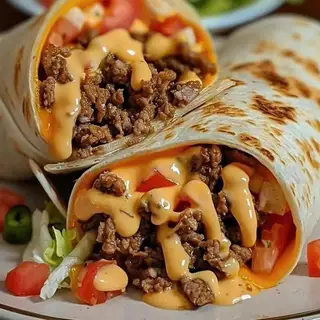 Tacos bò Mỹ sốt La Bubu - 45.000 ₫ tại Bánh Tacos Nhà La Bubu - Nguyễn Thị Định