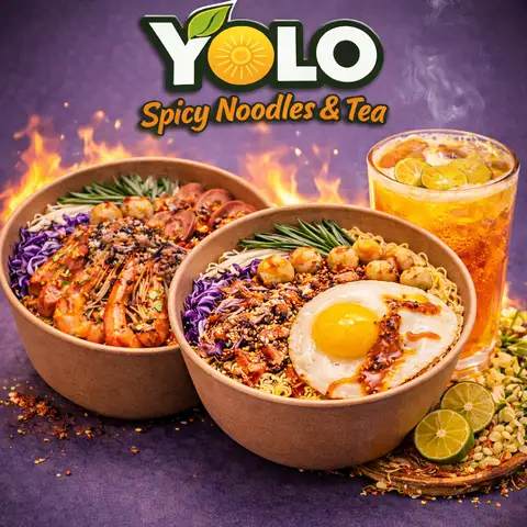 YOLO - MÌ CAY KHÔ & TRÀ - Điện Biên Phủ - Bún/Phở/Mỳ/Cháo gần bạn