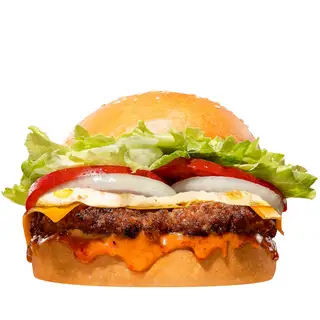 Burger thịt nướng đặc biệt - 70.000 ₫ tại 3 Râu - Gà Rán, Pizza & Trà Sữa - Tôn Đản